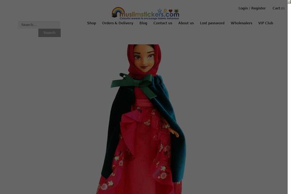 muslimstickers.com site used Hawea-child