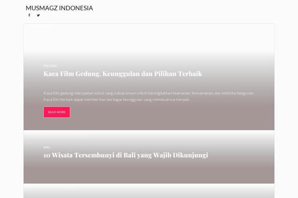 Site using Lightweight Social Icons plugin