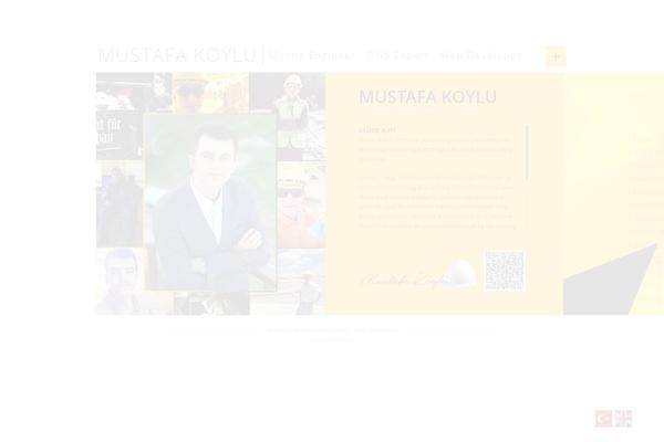 mustafakoylu.com site used Profession