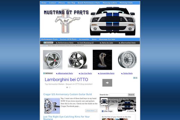 mustang-gt-parts.com site used Wpsense
