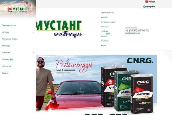 mustang-sibir.ru site used Mustang-child