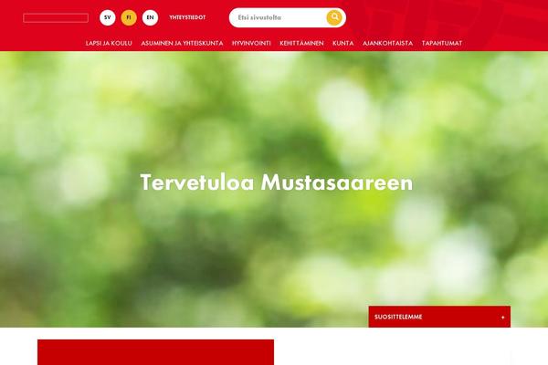 mustasaari.fi site used Mustasaari
