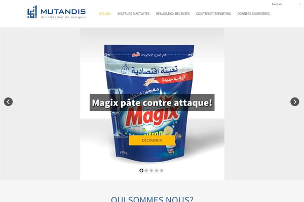 mutandis.com site used Mutandis-theme