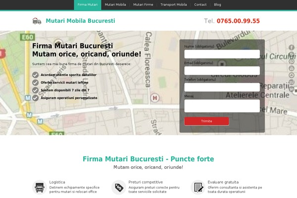 mutarimobilabucuresti.com site used JustLanded