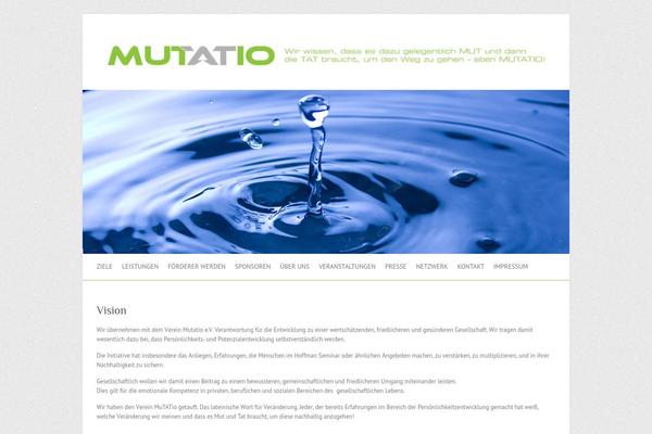 mutatio.com site used Mutatio-theme