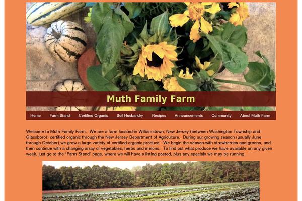 muthfamilyfarm.com site used Muth