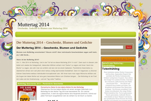 muttertag2014.com site used Florance