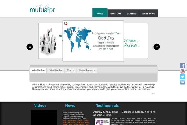 mutualpr.com site used Mutualpr