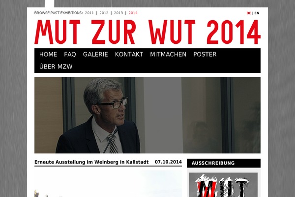 mutzurwut.de site used Mzwtheme