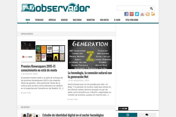 muyobservador.com site used Newsroom14