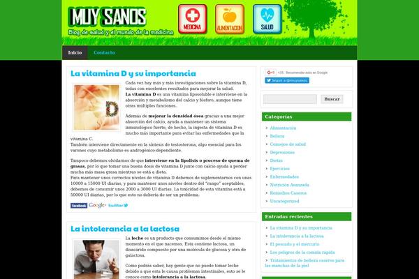 muysanos.com site used Muysanos