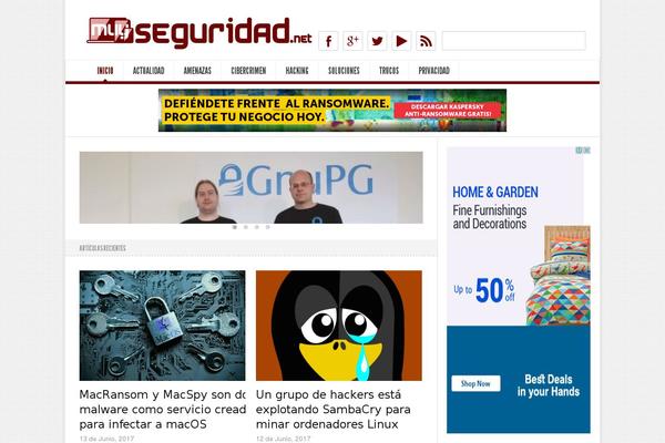 muyseguridad.net site used Zox-news-child