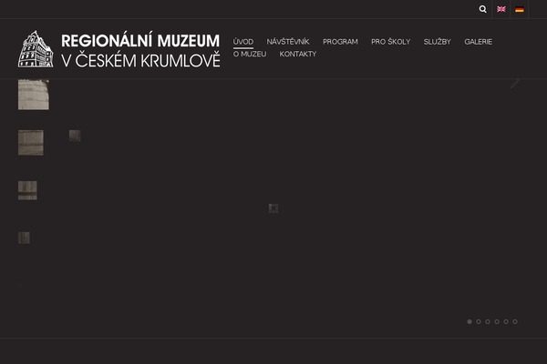 muzeumck.cz site used Metric Child Theme