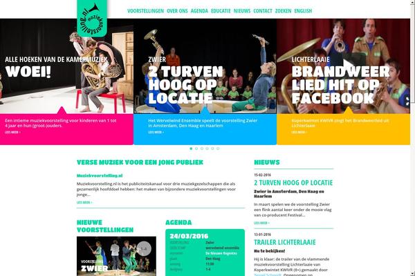 muziekvoorstelling.nl site used Muziekvoorstelling