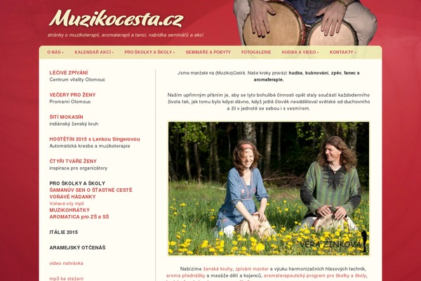 muzikocesta.cz site used Prototype