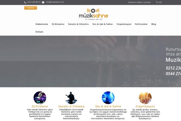 Incredible Wp theme site design template sample