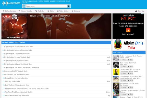 muziksayfasi.net site used Muziksayfasim