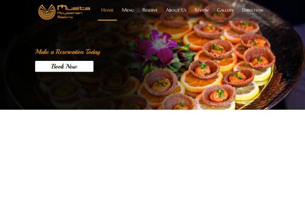 muzita.com site used Skt-restaurant-pro