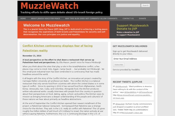 muzzlewatch theme websites examples