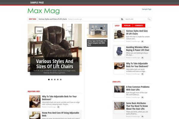 mvesh.com site used Max Mag