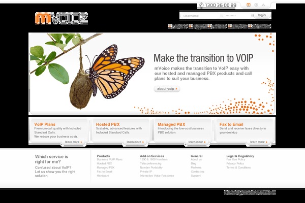 mvoice.com.au site used Mvoice