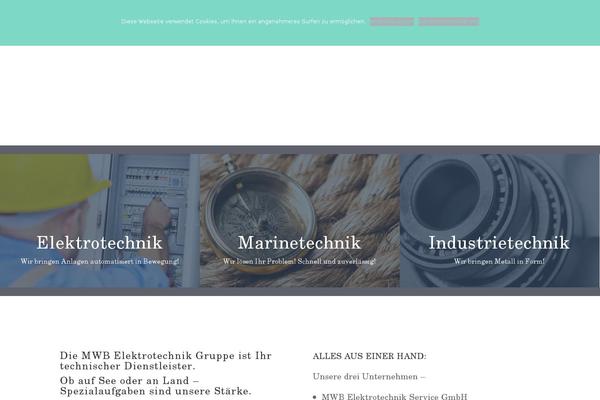 Divi theme site design template sample