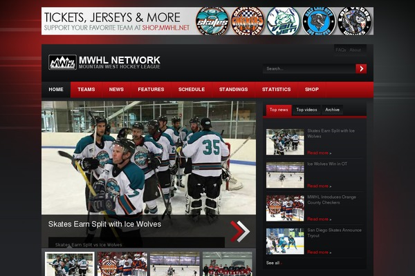 mwhl.net site used Fcunited-child