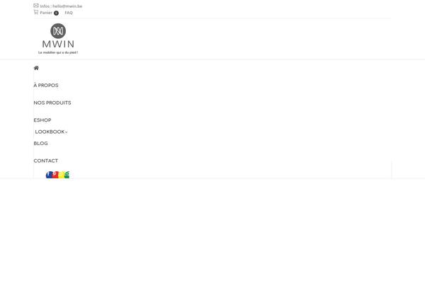 The7 Child theme site design template sample