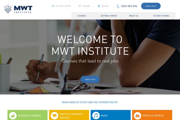 mwtinstitute.com.au site used Mwt