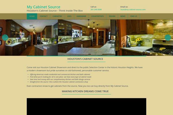 my-cabinet-source.com site used E2w-themes-business-advantage