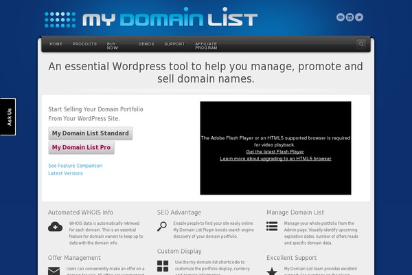 my-domain-list.com site used Pencilsofpromise