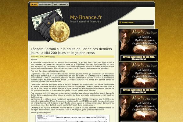 my-finance.fr site used Wp_cash