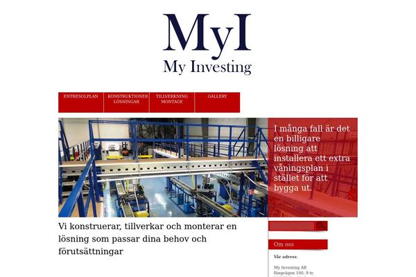 my-investing.se site used Myinvesting