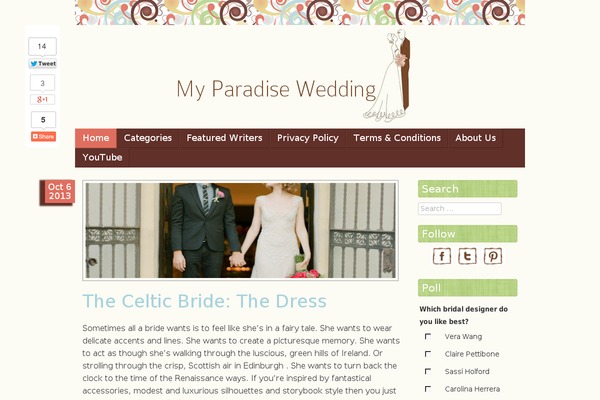my-paradise-wedding.com site used Scrappy