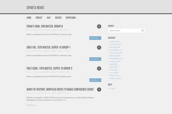Accentbox theme site design template sample