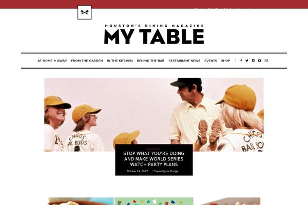 my-table.com site used Solstice-child