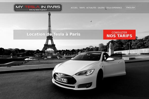 my-tesla-in-paris.fr site used Tm-bootstrap