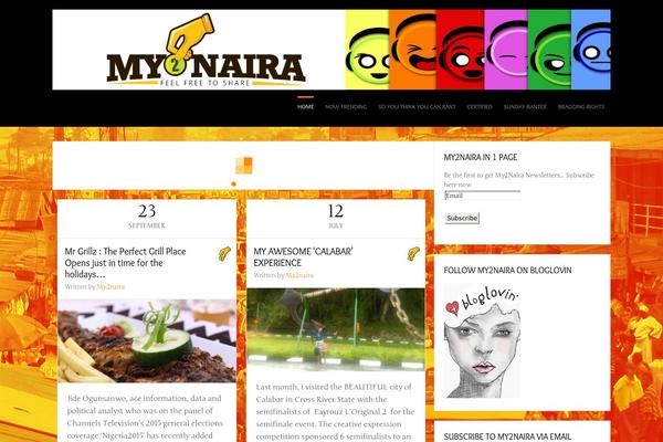 GoBlog theme site design template sample