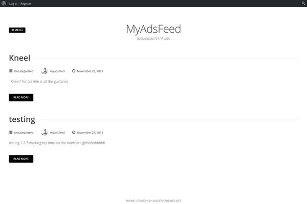 myadsfeed.com site used WiziApp - Smooth Touch