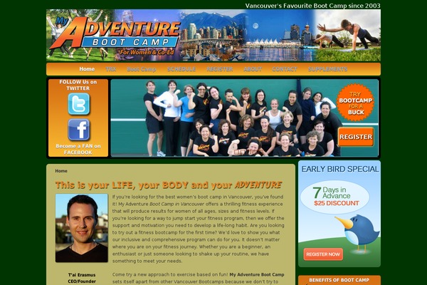 myadventurebootcamp.com site used Myabc
