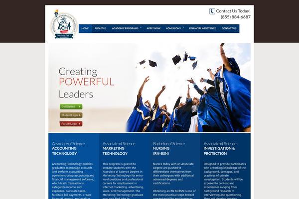 myamericancollege.com site used Theme1721