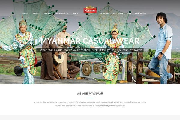Bridge theme site design template sample
