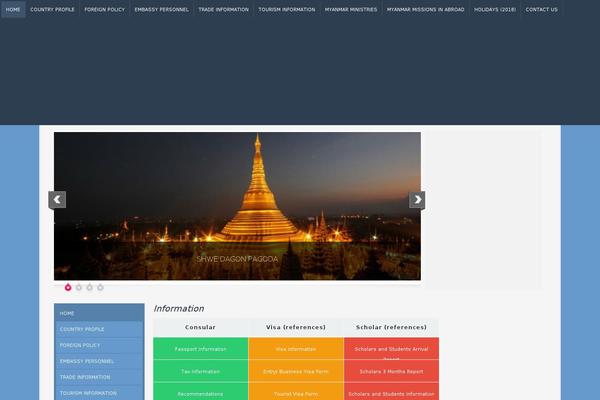 Simple’n’Bright theme site design template sample