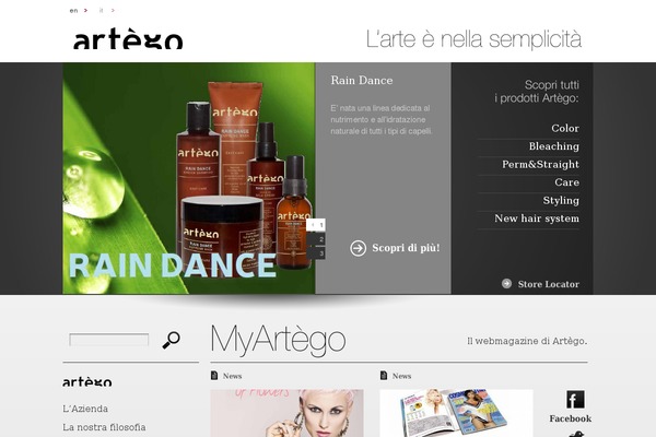 myartego.com site used Artego