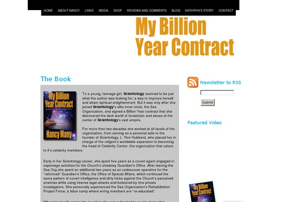 mybillionyearcontract.com site used Streamline