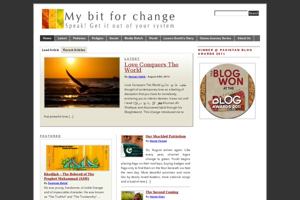 mybitforchange.org site used BranfordMagazine