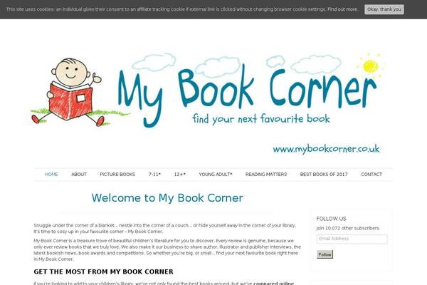 mybookcorner.com.au site used Casualblog-child