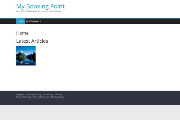 mybookingpoint.com site used Adivaha_main