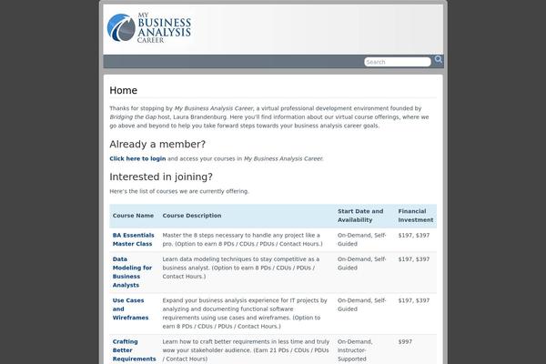 Suffusion theme site design template sample