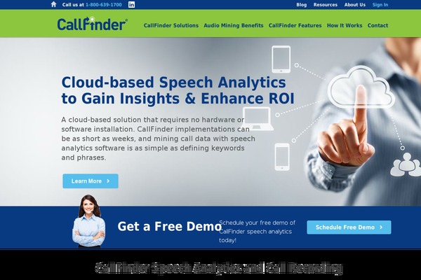 mycallfinder.com site used 800-response